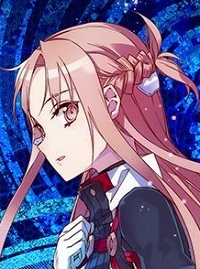 刀劍神域劇場版 亞絲娜 長版毛巾 